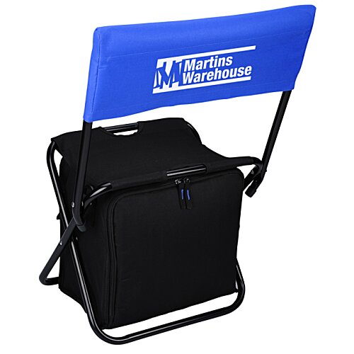 Additional Image 4 - a black bag with a blue back