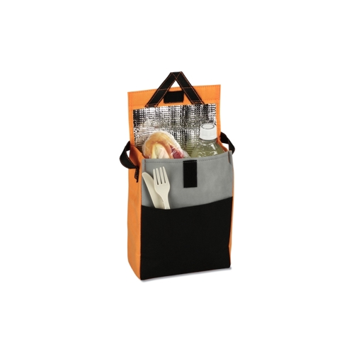 Additional Image 3 - a black and orange bag