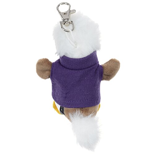 Additional Image 1 - a stuffed animal with a blue shirt