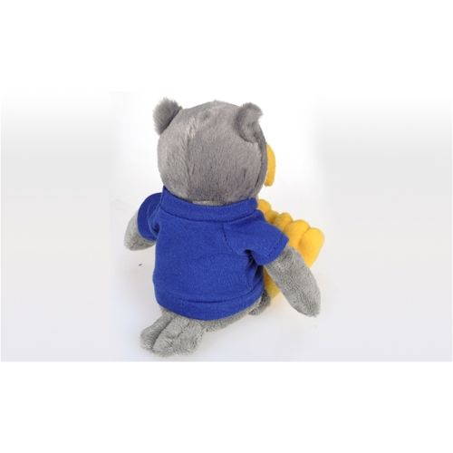 Additional Image 1 - a stuffed animal in a blue shirt
