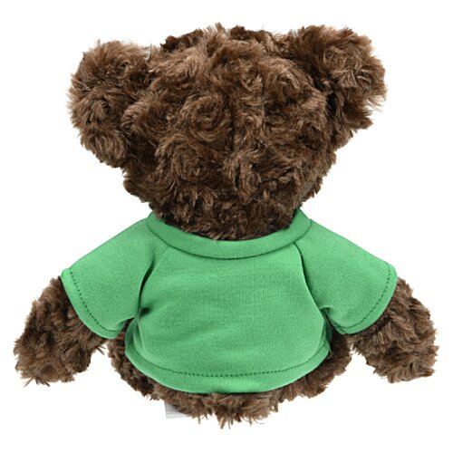 Additional Image 1 - a stuffed bear wearing a green shirt