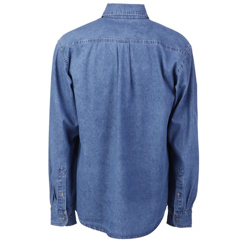 Additional Image 1 - a blue shirt with a white background