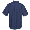 View Image 3 of 3 of Washed Denim Short Sleeve Shirt - Men's