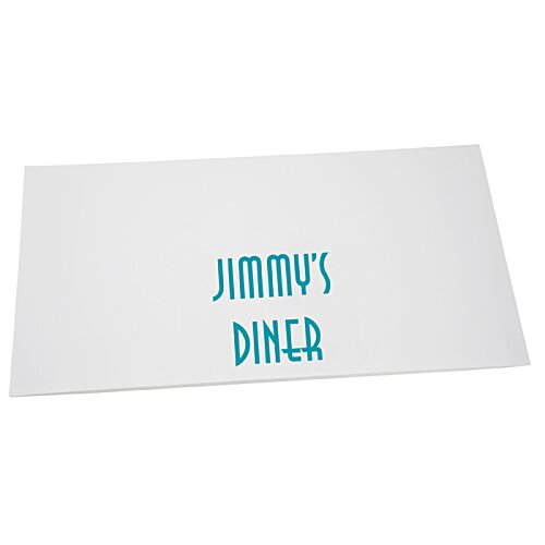 Additional Image 1 - a white rectangular object with blue text