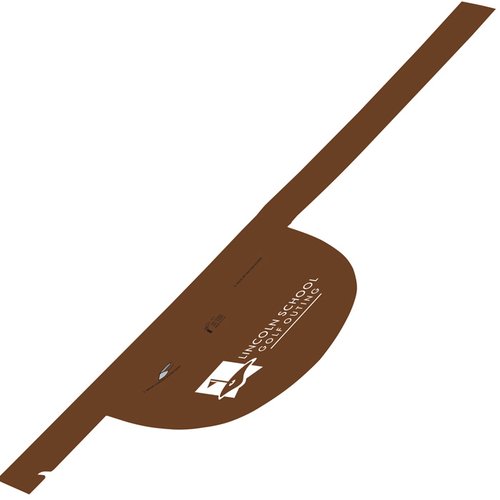 Additional Image 1 - a brown object with a white background