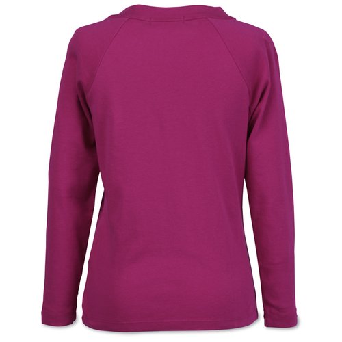 Additional Image 1 - a back of a red shirt