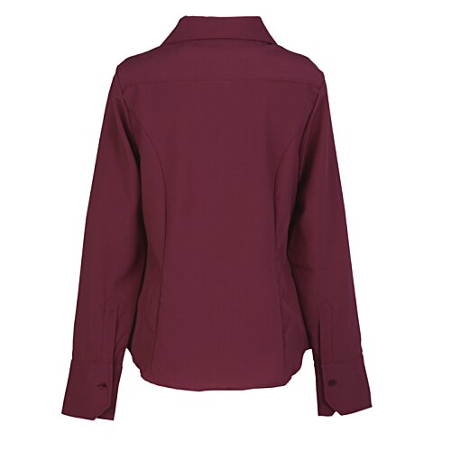 Additional Image 1 - a back of a red shirt