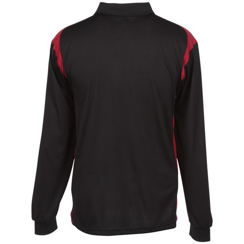 Additional Image 1 - a black jacket with red stripes
