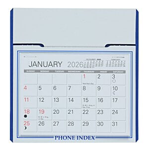 Additional Image 2 - a calendar with a white cover