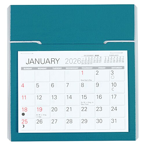 Additional Image 1 - a blue calendar with white numbers