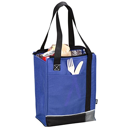 Additional Image 2 - a blue bag with black straps