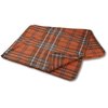 View Image 2 of 3 of Galloway Travel Blanket - Rust Plaid