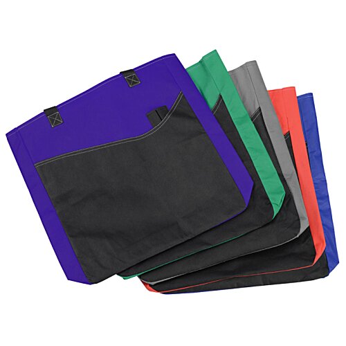 Additional Image 1 - a stack of colorful folders