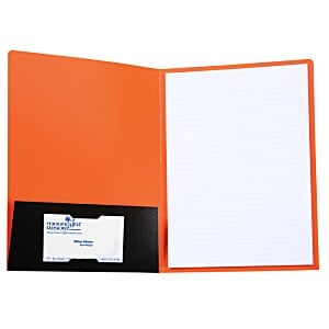 Additional Image 2 - a blurry image of an orange folder