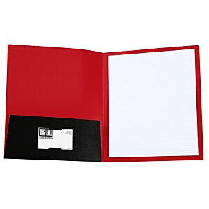 Additional Image 1 - a red and black folder