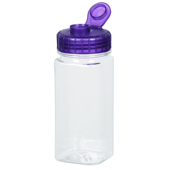 Imprinted : PolySure Squared-Up Water Bottle - 16 oz