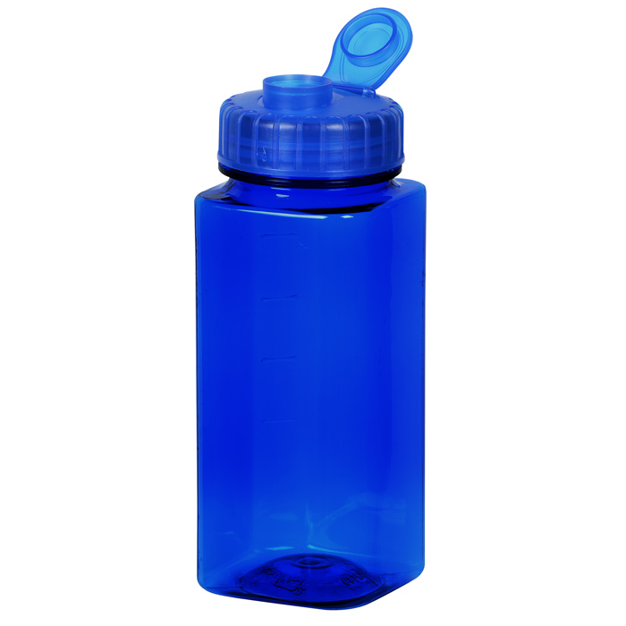 Imprinted : PolySure Squared-Up Water Bottle - 16 oz