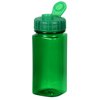 View Image 4 of 4 of PolySure Squared-Up Water Bottle with Flip Lid - 16 oz. - 24 hr