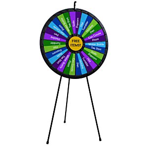 Additional Image 5 - a colorful wheel on a stand