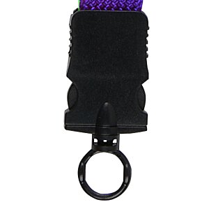 Additional Image 1 - a black and purple hair brush