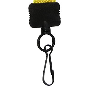 Additional Image 1 - a black and yellow keychain