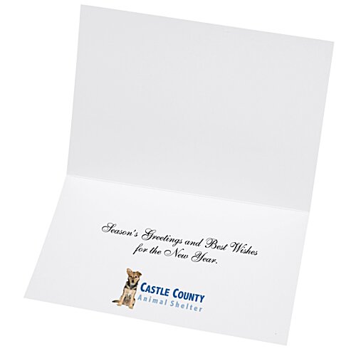 Additional Image 1 - a white card with a logo on it