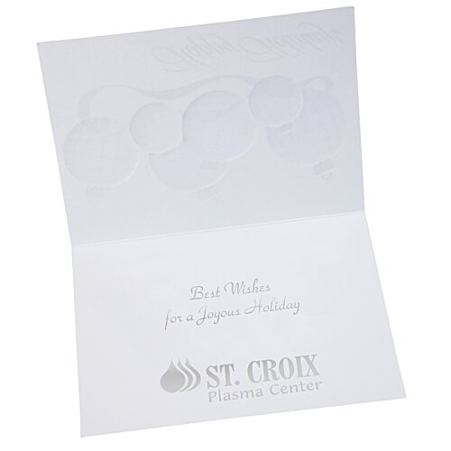 Additional Image 3 - a white card with a logo on it