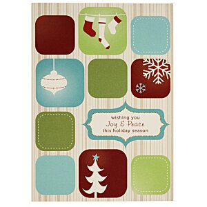 Additional Image 5 - a colorful square pattern with white and red squares