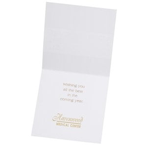 Additional Image 2 - a white card with a white background