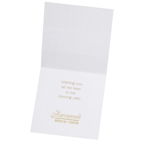 Additional Image 2 - a white card with a white background