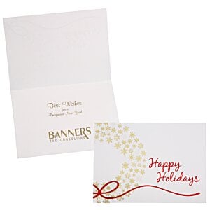 Additional Image 1 - a white card with red and yellow text