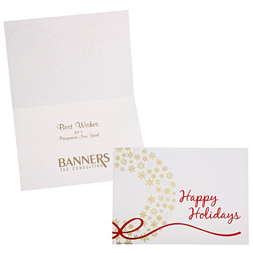 Additional Image 1 - a white card with red and yellow text