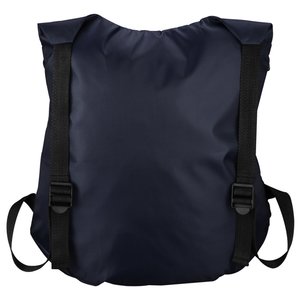 Additional Image 1 - a black backpack with straps