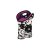 Additional Thumbnail Image 1 - a black and white bag with a purple handle