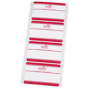 Additional Image 1 - a blurry red and white striped object