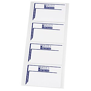 Additional Image 1 - a white paper with blue writing