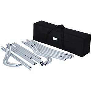 Additional Image 2 - a black case with silver metal bars