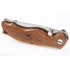 Additional Thumbnail Image 1 - a brown pocket knife with a silver handle