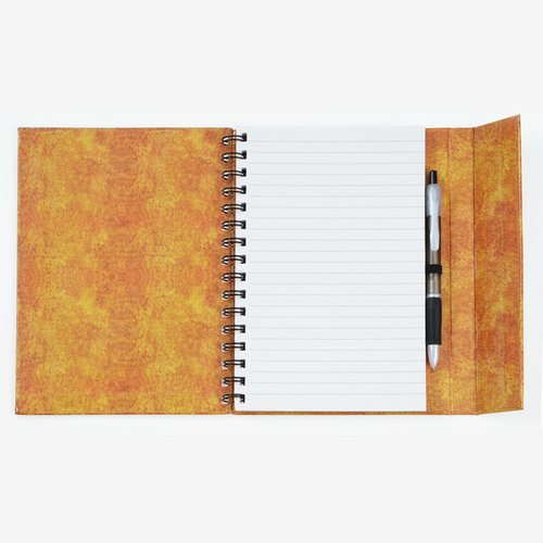 Additional Image 1 - a white and brown notebook