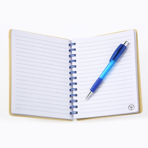 Additional Image 1 - a notebook with a pen on it