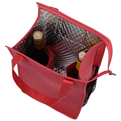 Additional Image 2 - a red bag with bottles inside