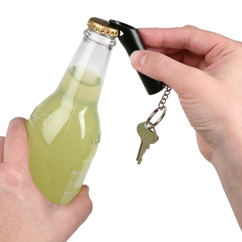 Additional Image 1 - a person holding a bottle with a key