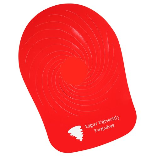 Additional Image 1 - a red object with a white label