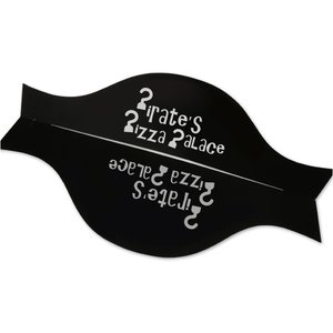 Additional Image 2 - a black label with white text