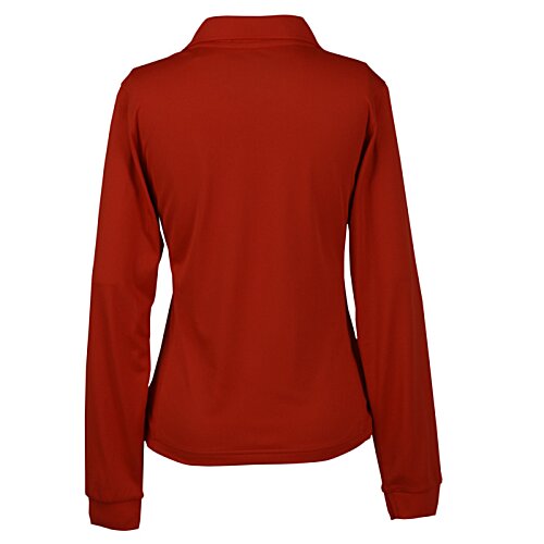 Additional Image 1 - a red long sleeved shirt