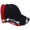 Additional Thumbnail Image 2 - a black and red hat