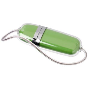 Additional Image 3 - a green usb flash drive
