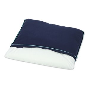 Additional Image 1 - a blue and white blanket