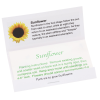 View Image 2 of 2 of Matchbook Seed Packet - Sunflower