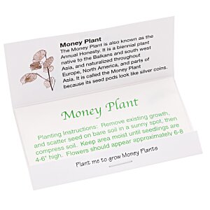 Additional Image 1 - a white card with green text